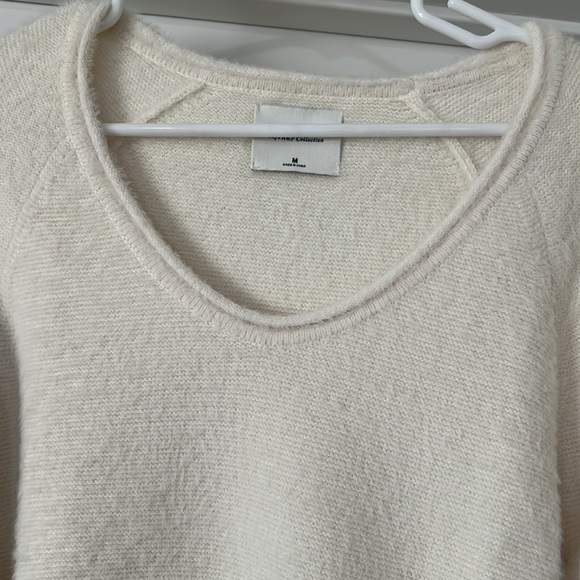 A&F | soft A&F collection cozy scoop next sweater - ivory - Picture 3 of 4